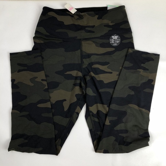 Large Victoria's Secret PINK Ultimate Camo Legging - Picture 3 of 7